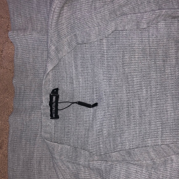 Long Grey Cardigan - Picture 3 of 4